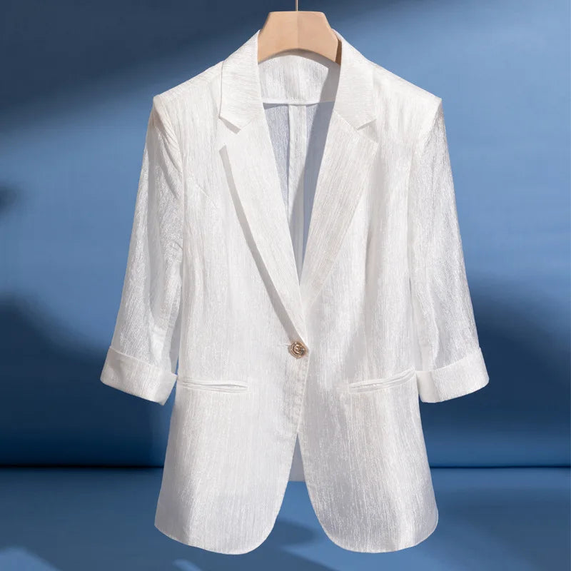 Blazer entallado brillante - Palmira