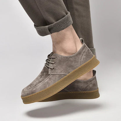 Zapatos clásicos de ante para hombre