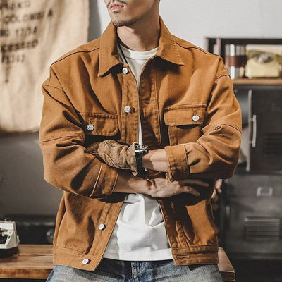 Tristian Brown Camisa Chaqueta