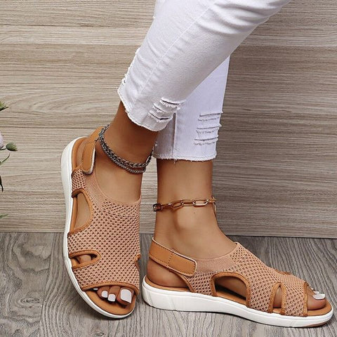 Sandalias ergonómicas para mujer con material transpirable