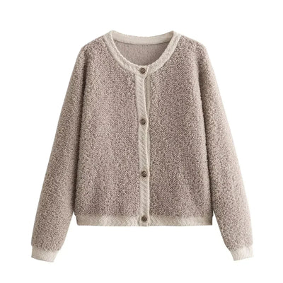 Jenna - Jersey de invierno teñido en prenda