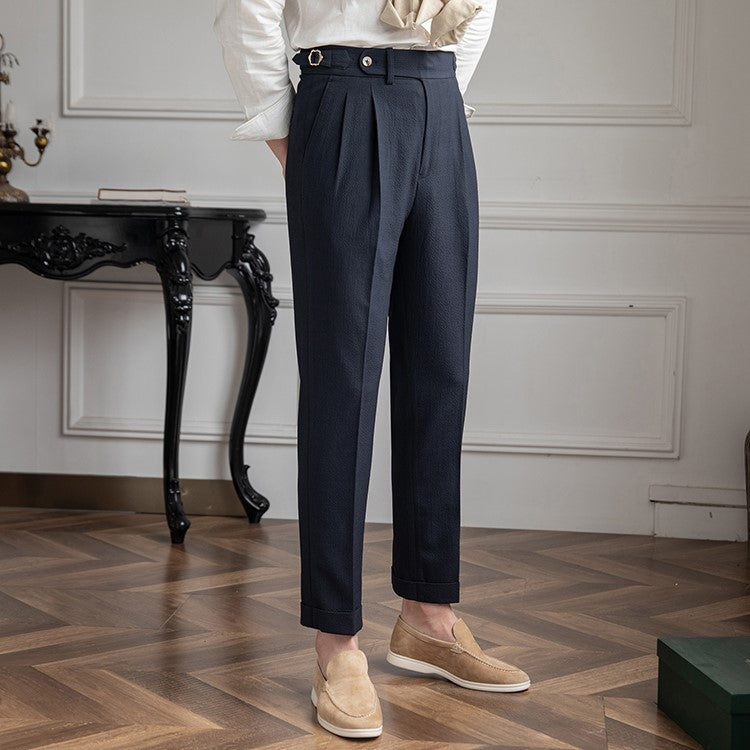 Pantalones business modernos para hombre con un corte cómodo