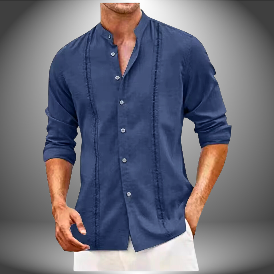 Elegante camisa de caballero en varios colores