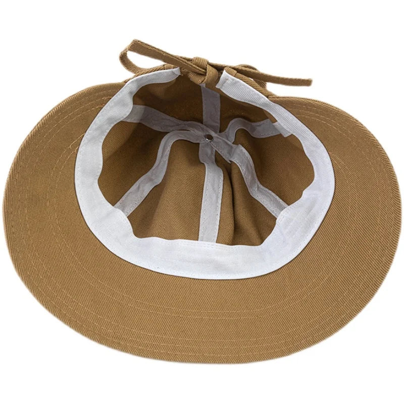 Sombrero de ala ancha para exteriores en verano