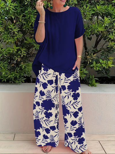 Bonnie - Elegante conjunto floral para estilo y comodidad
