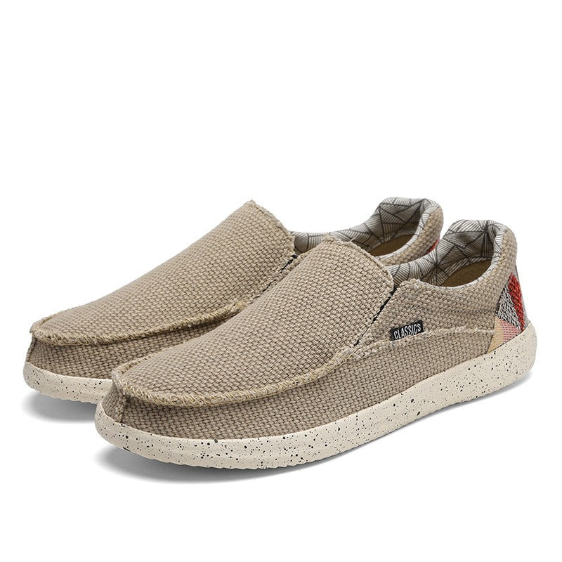 Zapatillas casuales hombre lona transpirable - Arven
