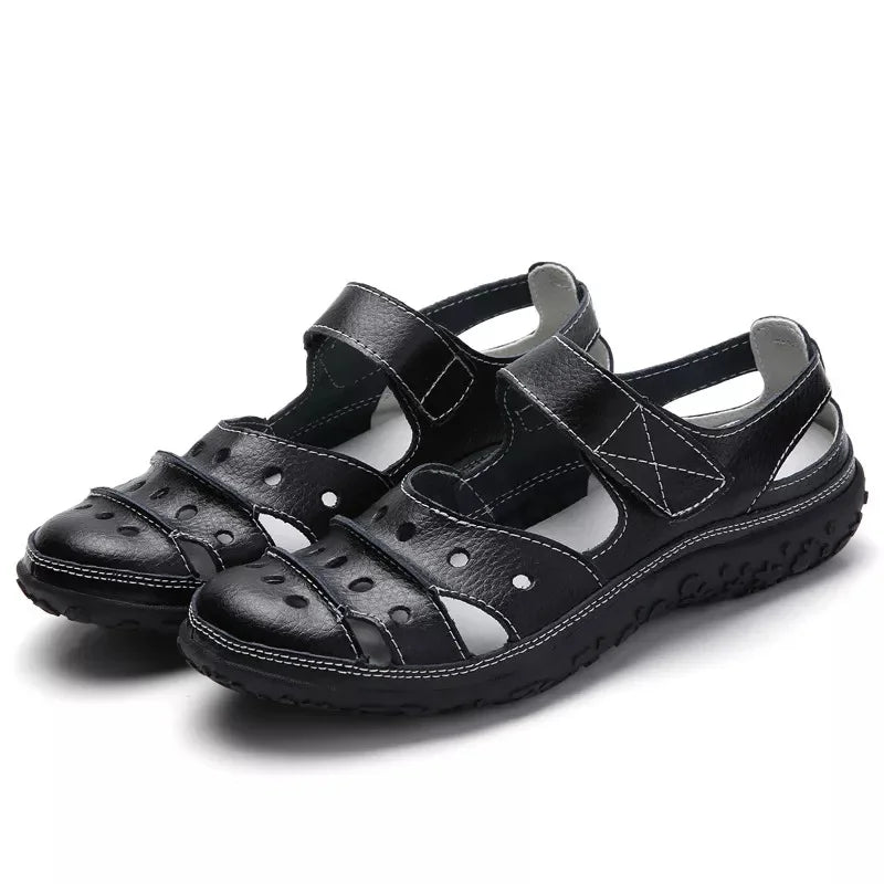 Mila - Sandalias ortopédicas de primavera con cómodo cierre de velcro