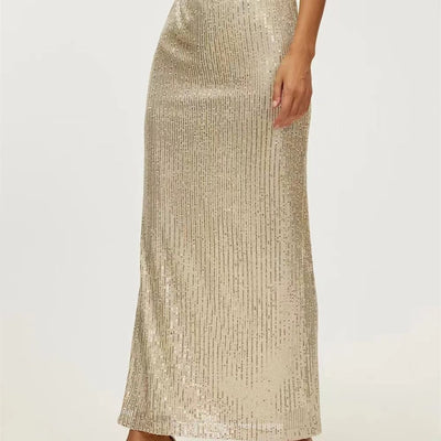 Falda de lentejuelas para mujer - Galeris