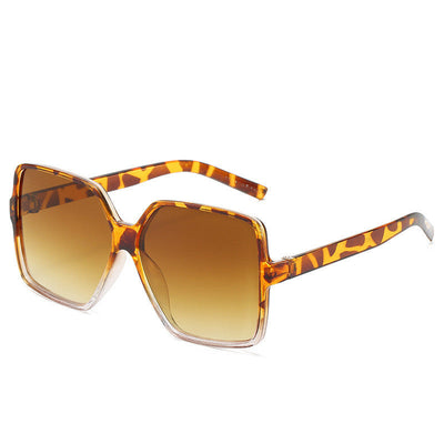 Nolly - Gafas de sol cuadradas con degradado de color