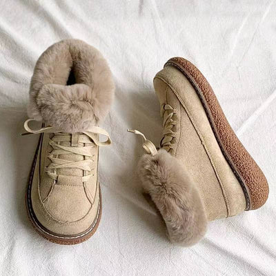 Botines de invierno para mujer con interior de pelo suave - Amelie