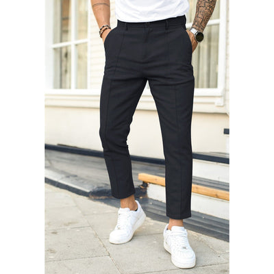 Pantalones de ocio casuales y elegantes para hombre