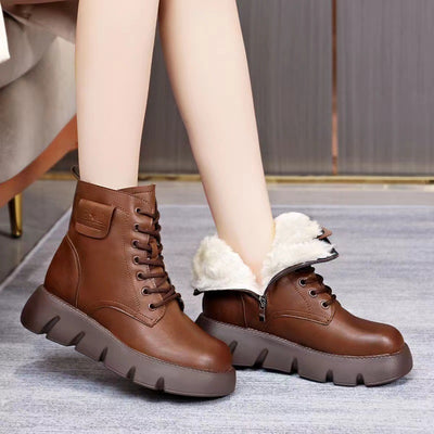 Botas de invierno para mujer efecto envolvente - Mauri