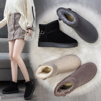 Botas de mujer acolchadas con diseño casual - Zulma