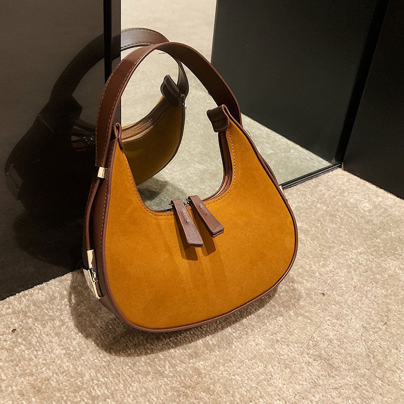 Bolso de hombro mate estilo frances - Solenne