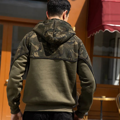 Zack - Jersey polar de camuflaje para hombre