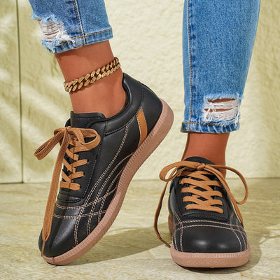 Dsjala - Zapatillas retro con cordones