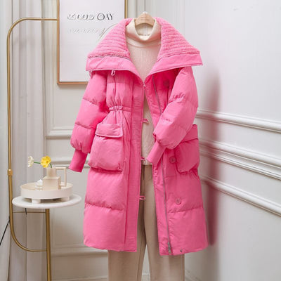 Abrigo largo acolchado para mujer - Amandine