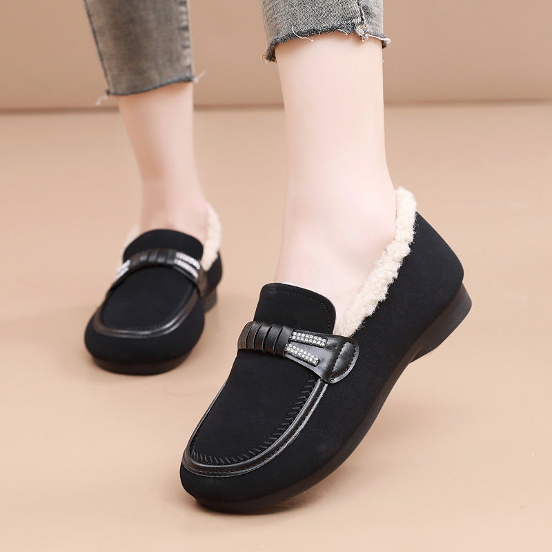 Mocasines de mujer con forro calido para otoño - Mirie