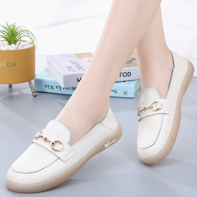 Mocasines planos mujer detalle - Melora