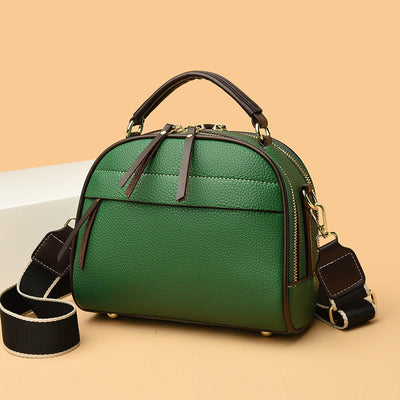 Bolso de mano para mujer de cuero sintético texturizado estilo estructurado - Marcela