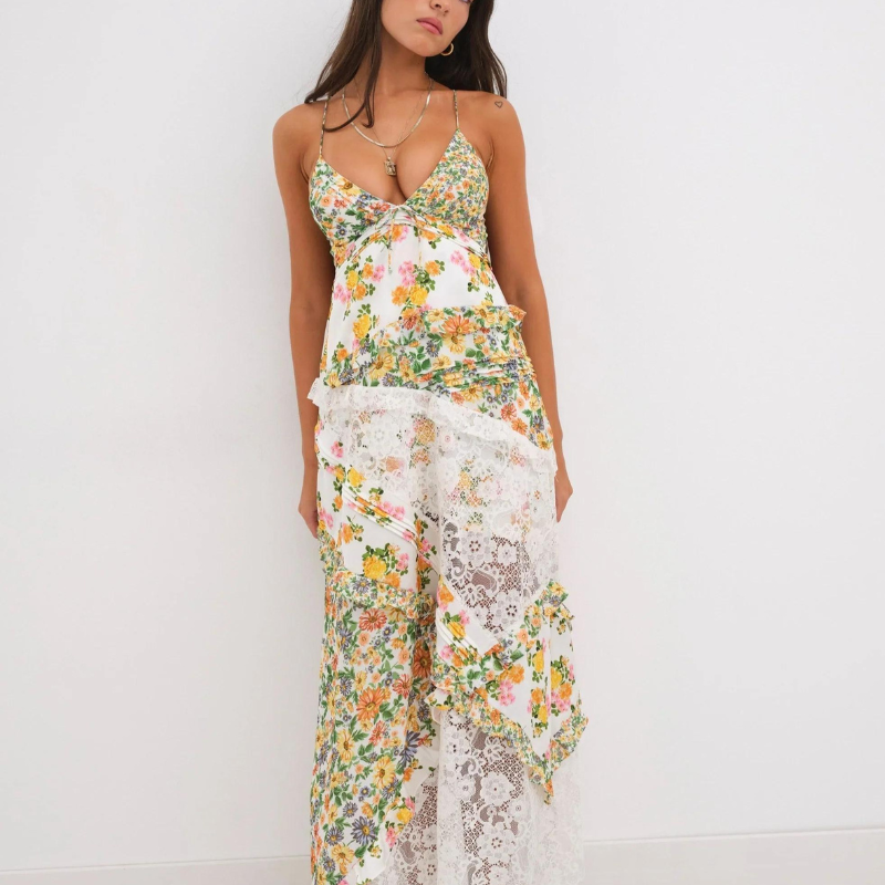 Blossom Breeze - Maxi Vestido