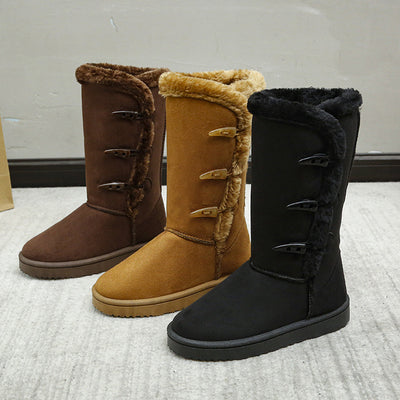 Botas altas de invierno para mujer con forro - Jammy