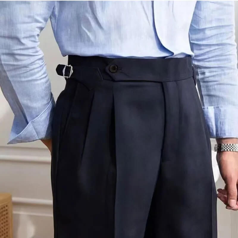 Pantalones cortos para hombre, modernos y desenfadados, hasta la rodilla