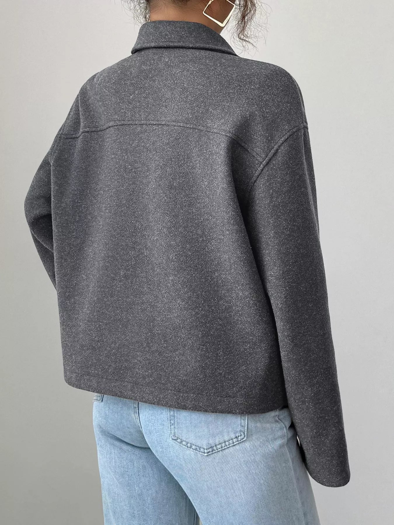 Chaqueta casual para mujer con cremallera - Alena