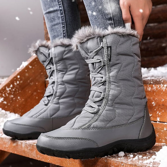 Botas de nieve para mujer efecto acolchado - Ylvina