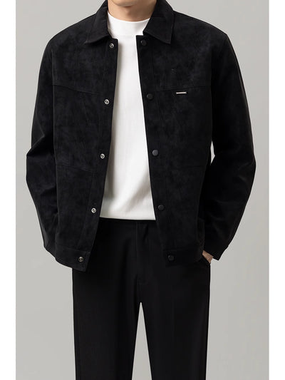 Chaqueta para hombre efecto ante - Veyran