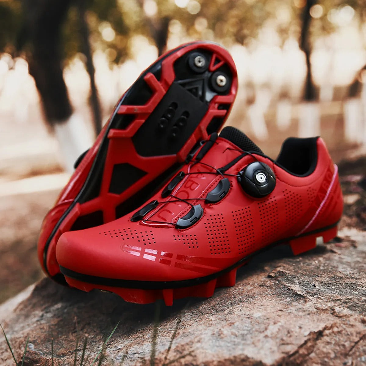 Zapatillas de ciclismo hombre ajuste rápido - Velox