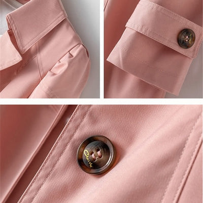 Abrigo mujer trench clasico corte elegante - Larissa