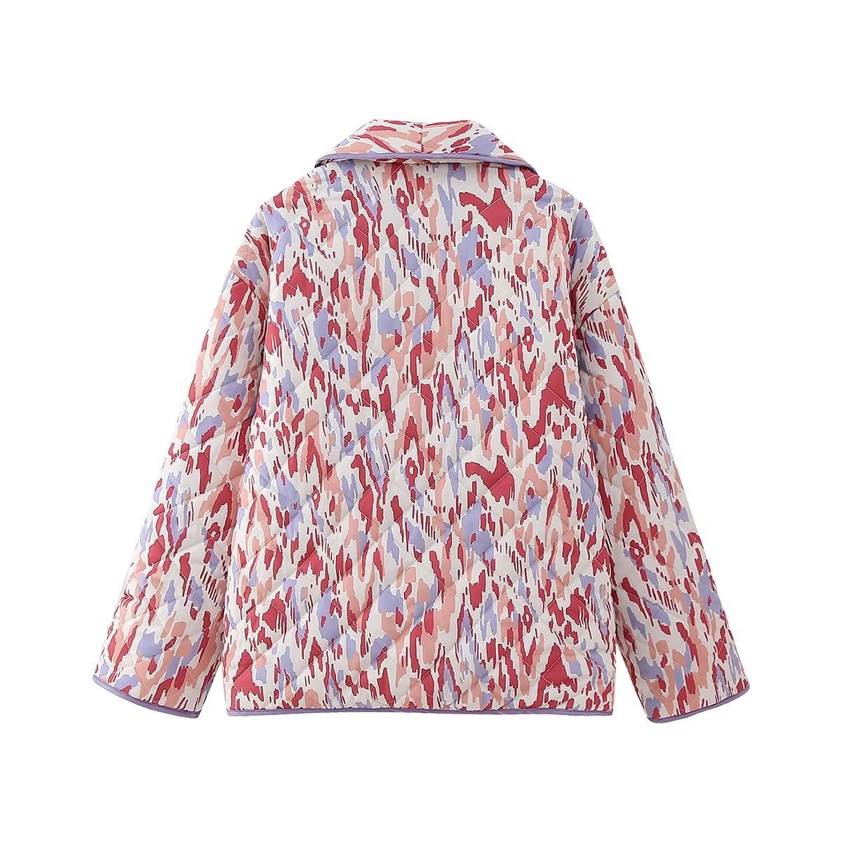 Chaqueta acolchada y estampada para mujer - Erika