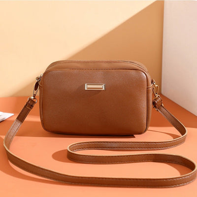 Bolso bandolera mujer piel sintética diseño minimalista - Clara