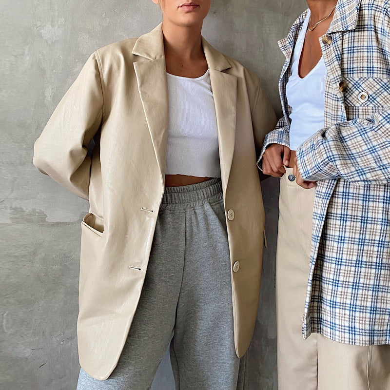 Chaqueta para mujer efecto piel - Neyra