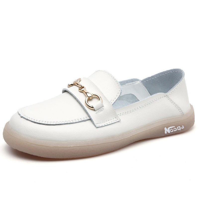 Mocasines planos mujer detalle - Melora