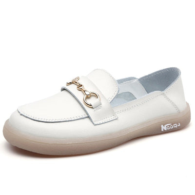 Mocasines planos mujer detalle - Melora