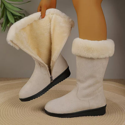 Botas de nieve forradas de invierno para mujer - Ilara