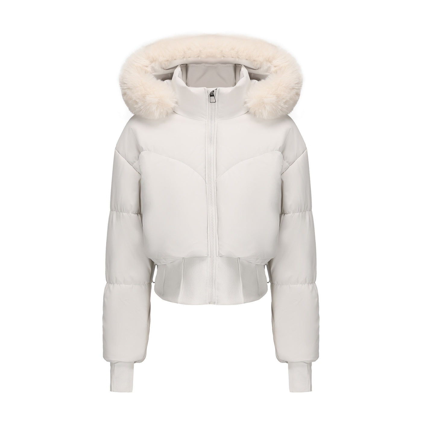 Chaqueta corta para mujer con capucha - Avenil