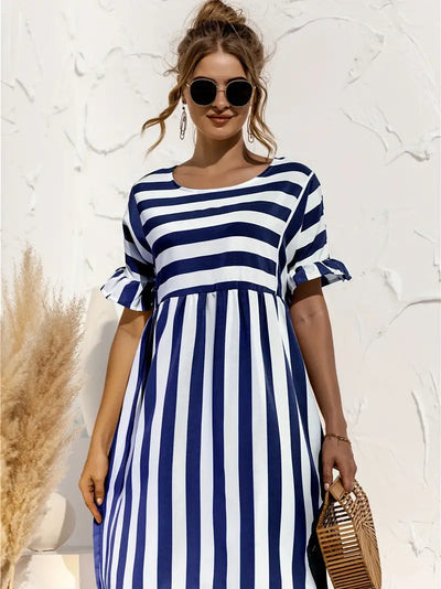 DANA - Vestido Estilo Marinero