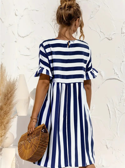 DANA - Vestido Estilo Marinero
