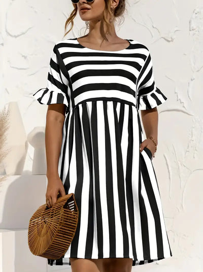 DANA - Vestido Estilo Marinero