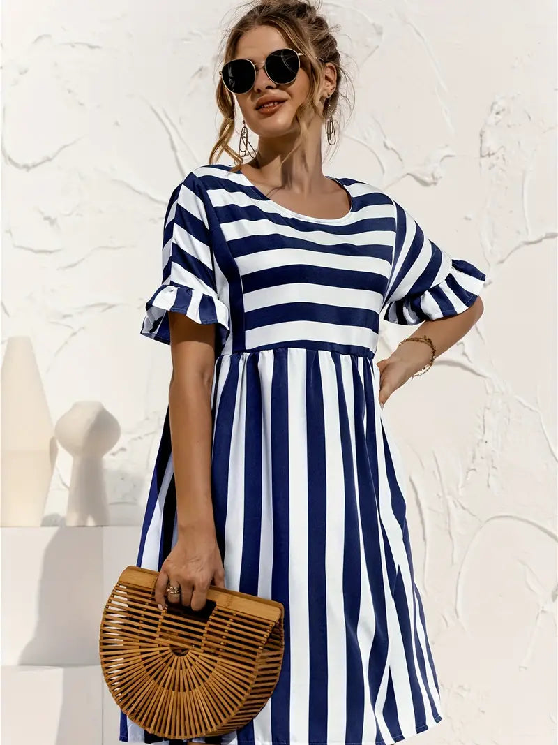 DANA - Vestido Estilo Marinero