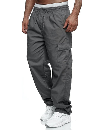 Alexander - Pantalones cargo de hombre, corte relajado