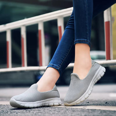 Zapatillas para mujer con malla transpirable de suela flexible - Lara