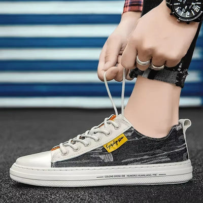 Zapatillas hombre mezclilla resistente estilo casual - Bruno