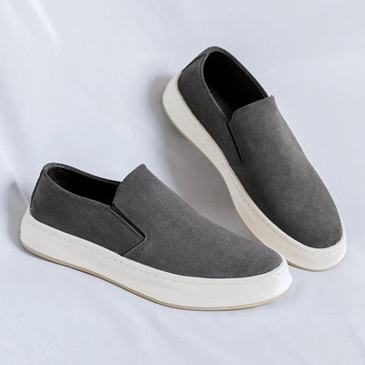 Mocasines para hombre ante premium diseño sin cordones - Rodrigo