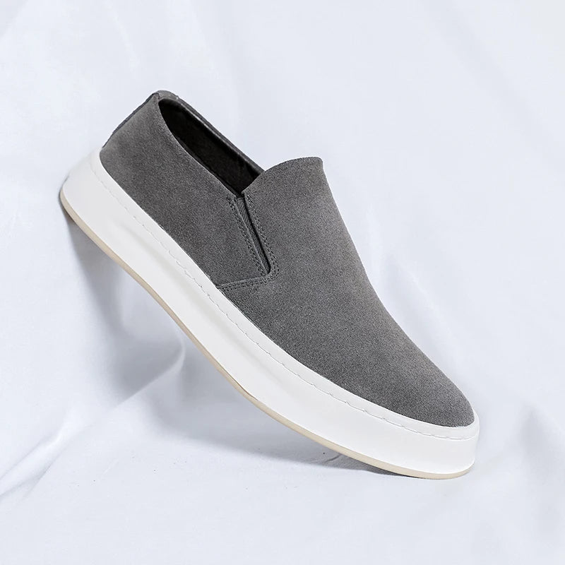 Mocasines para hombre ante premium diseño sin cordones - Rodrigo