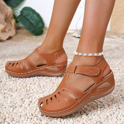 Sandalias para mujer con corte calado y suela ergonómica - Mariela