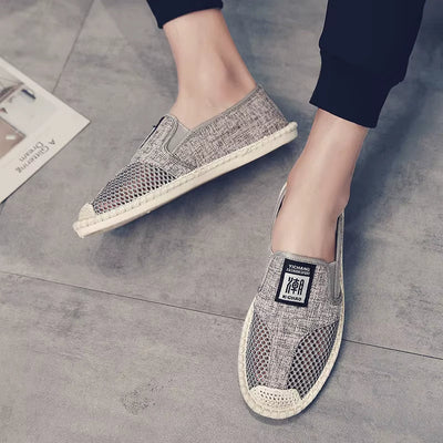 Mocasines para hombre de lona transpirable estilo alpargata - Julián